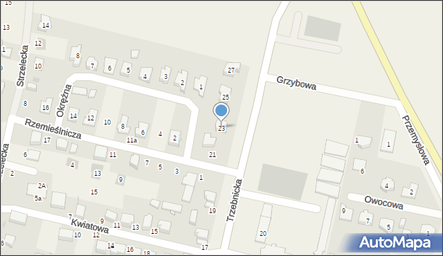 Dobroszyce, Trzebnicka, 23, mapa Dobroszyce