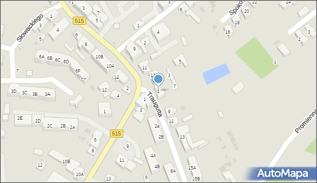 Dzierzgoń, Traugutta Romualda, gen., 1, mapa Dzierzgoń