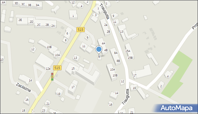 Dzierzgoń, Traugutta Romualda, gen., 6, mapa Dzierzgoń