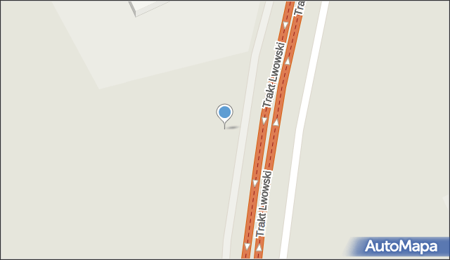 Garwolin, Trakt Lwowski, 97, mapa Garwolin