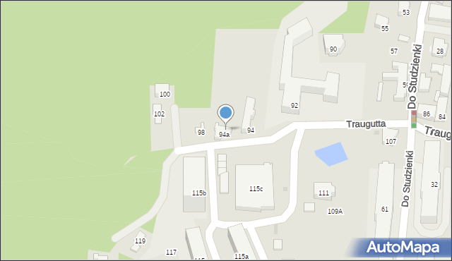 Gdańsk, Traugutta Romualda, gen., 96, mapa Gdańska