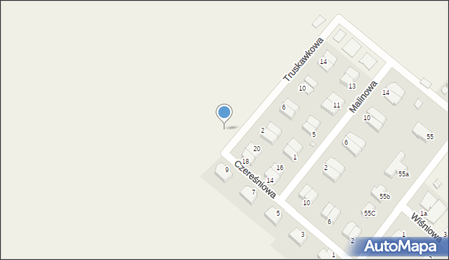 Gotartów, Truskawkowa, 3, mapa Gotartów