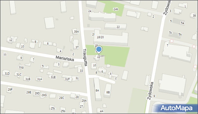 Grodzisk Mazowiecki, Traugutta Romualda, gen., 12, mapa Grodzisk Mazowiecki