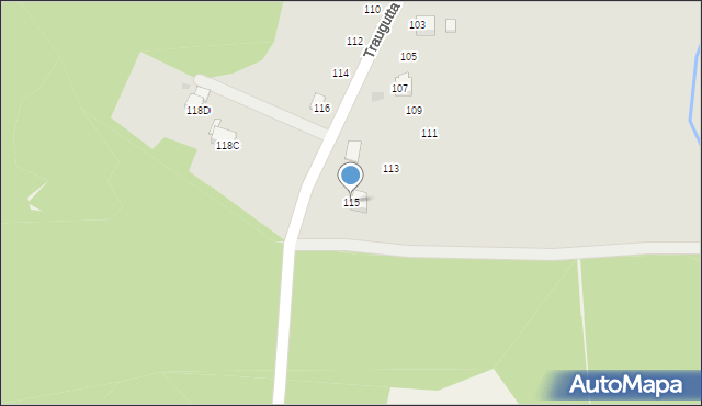 Jastrzębie-Zdrój, Traugutta Romualda, gen., 115, mapa Jastrzębie-Zdrój