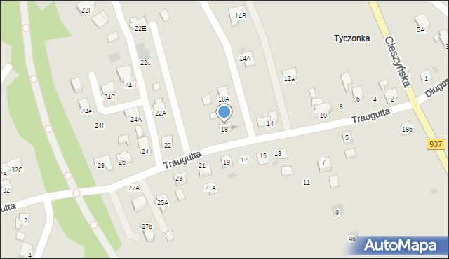 Jastrzębie-Zdrój, Traugutta Romualda, gen., 18, mapa Jastrzębie-Zdrój