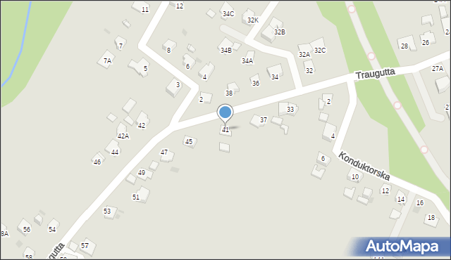 Jastrzębie-Zdrój, Traugutta Romualda, gen., 41, mapa Jastrzębie-Zdrój