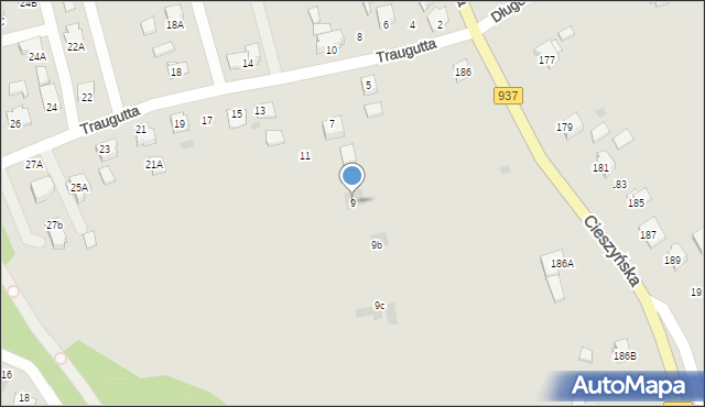 Jastrzębie-Zdrój, Traugutta Romualda, gen., 9, mapa Jastrzębie-Zdrój