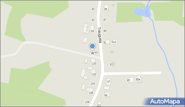 Jastrzębie-Zdrój, Traugutta Romualda, gen., 98, mapa Jastrzębie-Zdrój