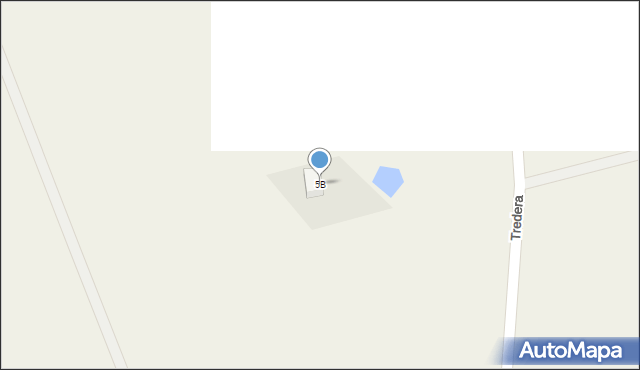 Kielno, Tredera Józefa, 5B, mapa Kielno