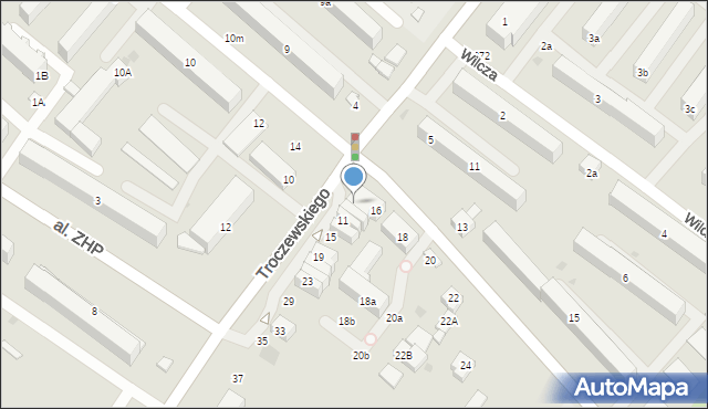Kutno, Troczewskiego Antoniego, dr., 7, mapa Kutno
