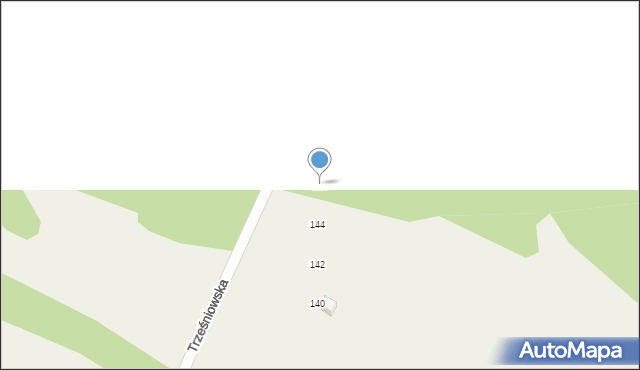 Łagówek, Trześniowska, 146, mapa Łagówek