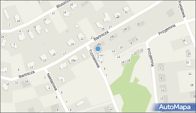 Łochowo, Trzmielowa, 1, mapa Łochowo