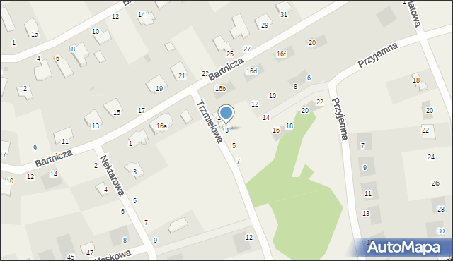 Łochowo, Trzmielowa, 3, mapa Łochowo