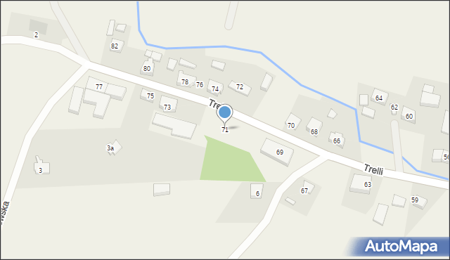 Mechowo, Trelli Zygmunta, ks., 71, mapa Mechowo