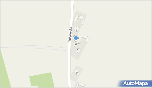 Mikulin, Trzydnicka, 3a, mapa Mikulin