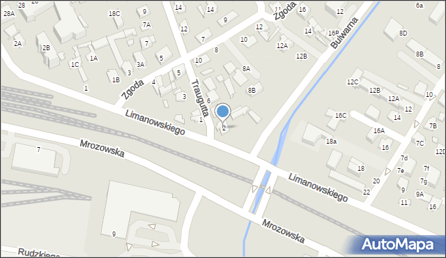Mińsk Mazowiecki, Traugutta Romualda, gen., 2, mapa Mińsk Mazowiecki