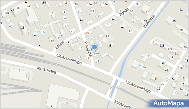 Mińsk Mazowiecki, Traugutta Romualda, gen., 4, mapa Mińsk Mazowiecki