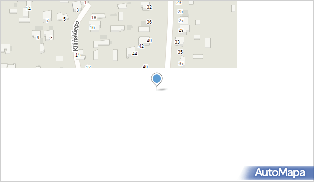 Myszków, Traugutta Romualda, gen., 50, mapa Myszków