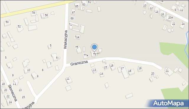 Ostrowiec Świętokrzyski, Traugutta Romualda, gen., 73, mapa Ostrowiec Świętokrzyski