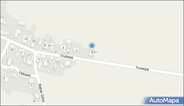 Pietraszyn, Trulleya, 2, mapa Pietraszyn