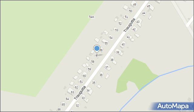 Połczyn-Zdrój, Traugutta Romualda, gen., 57, mapa Połczyn-Zdrój