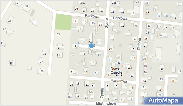 Radziejów, Traugutta Romualda, gen., 1, mapa Radziejów