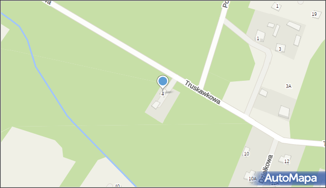 Radziejowice, Truskawkowa, 4, mapa Radziejowice