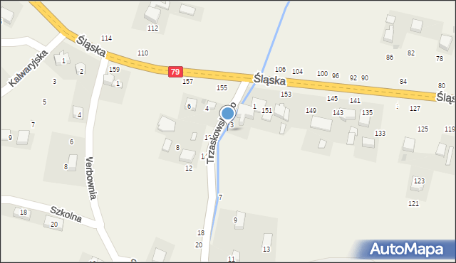 Rudawa, Trzaskowskiego Józefa, 5, mapa Rudawa