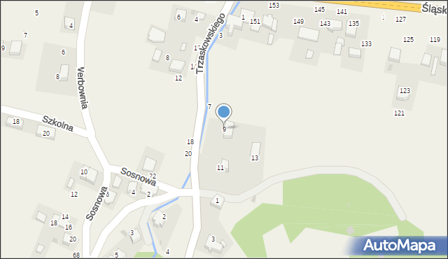 Rudawa, Trzaskowskiego Józefa, 9, mapa Rudawa