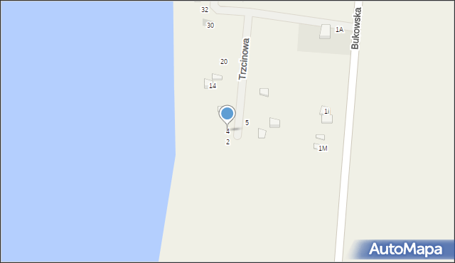 Sapowice, Trzcinowa, 4, mapa Sapowice