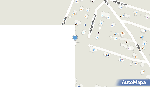 Serock, Traugutta Romualda, gen., 20, mapa Serock