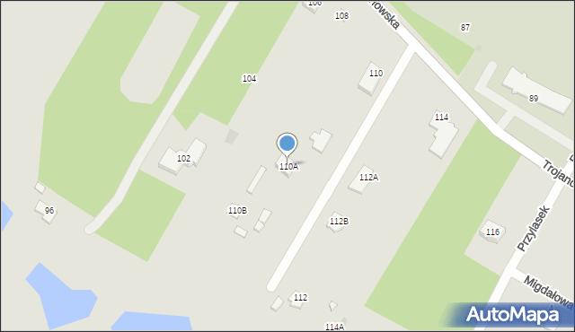 Sochaczew, Trojanowska, 110A, mapa Sochaczew