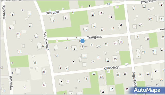 Sokolniki-Las, Traugutta Romualda, gen., 6, mapa Sokolniki-Las