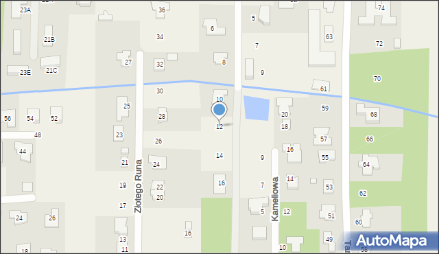 Stara Wieś, Trawki, 12, mapa Stara Wieś