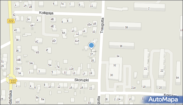 Starogard Gdański, Traugutta Romualda, gen., 39, mapa Starogard Gdański