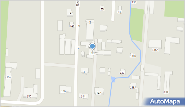 Sulejówek, Trakt Brzeski, 144b, mapa Sulejówek