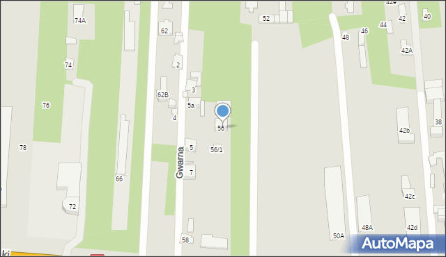 Sulejówek, Trakt Brzeski, 56/2, mapa Sulejówek