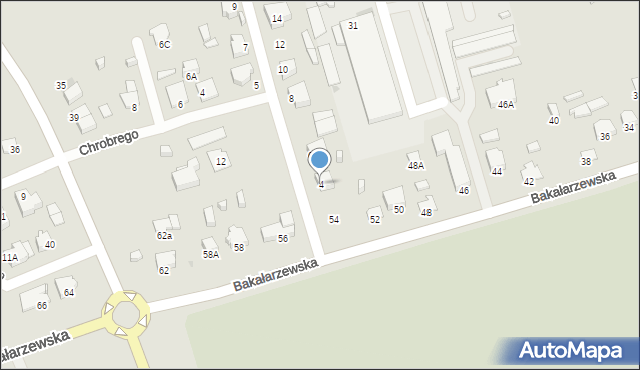 Suwałki, Traktorzystów, 4, mapa Suwałk