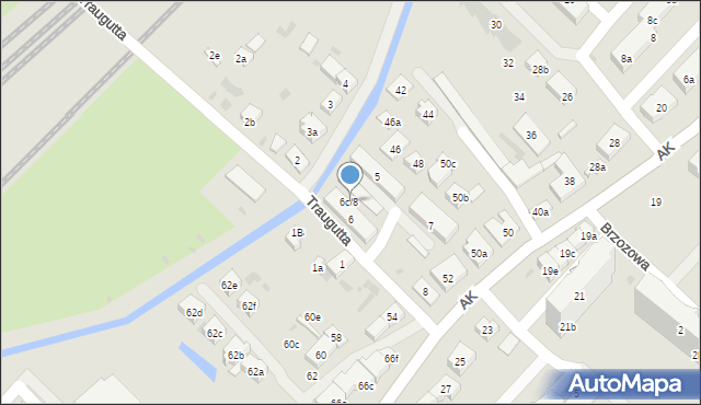 Tczew, Traugutta Romualda, gen., 6c/8, mapa Tczew