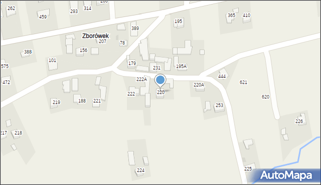 Trąbki, Trąbki, 220, mapa Trąbki