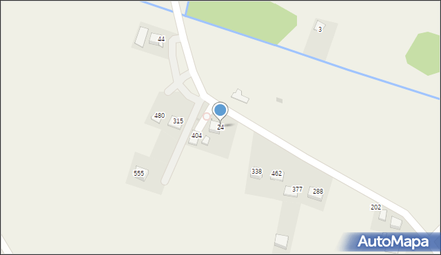 Trąbki, Trąbki, 24, mapa Trąbki