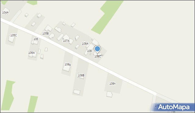 Trablice, Trablice, 108C, mapa Trablice