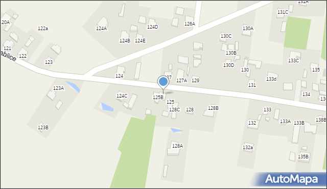 Trablice, Trablice, 125A, mapa Trablice