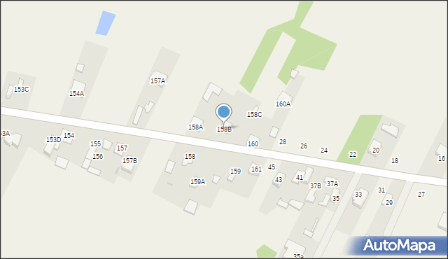 Trablice, Trablice, 158B, mapa Trablice