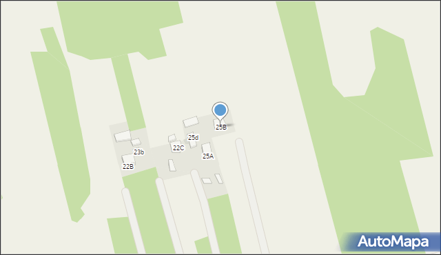 Trablice, Trablice, 25B, mapa Trablice