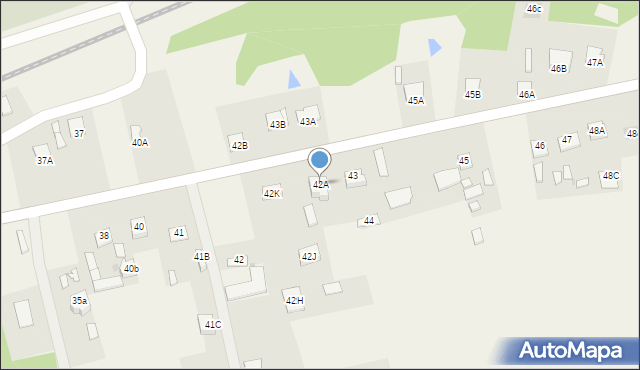 Trablice, Trablice, 42A, mapa Trablice