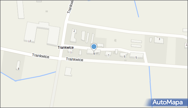 Trankwice, Trankwice, 6, mapa Trankwice