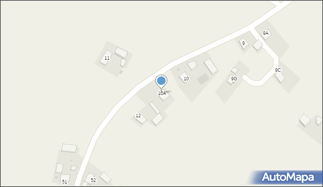Trątnowice, Trątnowice, 10A, mapa Trątnowice