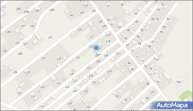 Trawniki, Trawniki, 116, mapa Trawniki