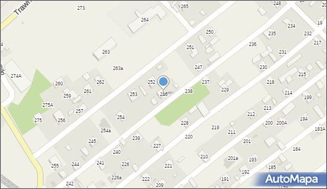 Trawniki, Trawniki, 246, mapa Trawniki